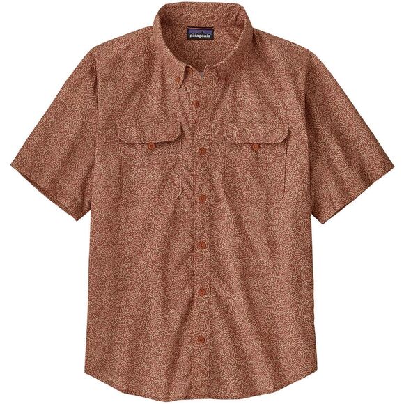 Patagonia Men's Self-Guided Hike Shirt Journeys Fertile Brown NWT Size Large - Picture 10 of 11